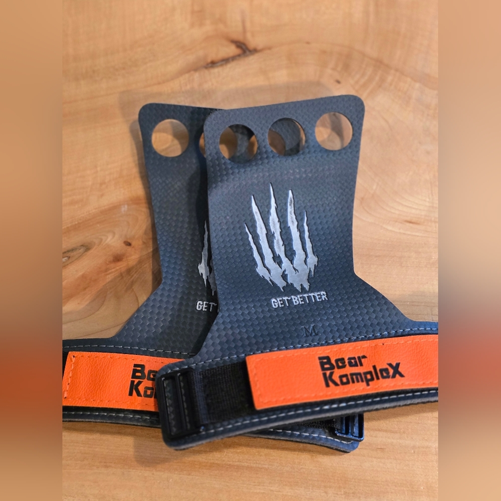 Bear KompleX Gray and Orange Grips